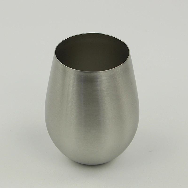 Single Layer  Insulated Custom Logo Thermos Beeg White Tea Coffee Glass Stainless Steel Mug