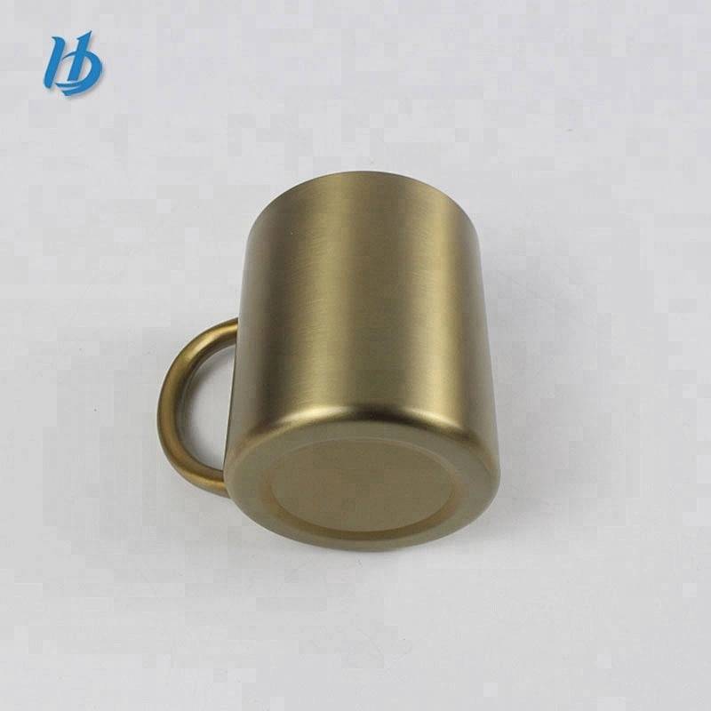 Stainless steel coffee cup copper drinking mugs metal tin coffee mug custom printed thermos mug