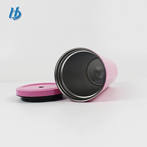 factory wholesale high quality straw double wall stainless steel drinking tumbler coffee tea mug with straw and lid