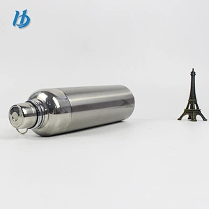 Manufacture double wall stainless steel insulated flask water thermos bottle vacuum flask with handle