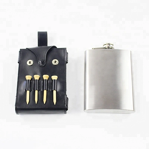 Four 30ml Steel Cups Mens Hip Flask Travel Gift hip flask stainless steel sets