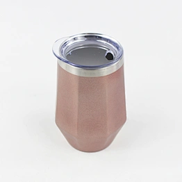 Double Wall Wine Glass  cups stainless steel stemless wine glass Vacuum Stemless wine glass