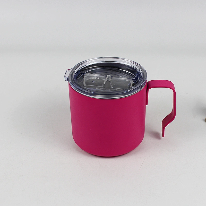 Amazon hot selling steel mug with handle  coffee mug  wholesale handmade mug