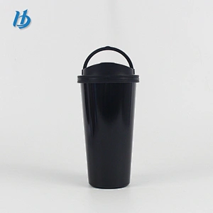 500ml double wall stainless steel insulated coffee mug with handle vacuum travel cups