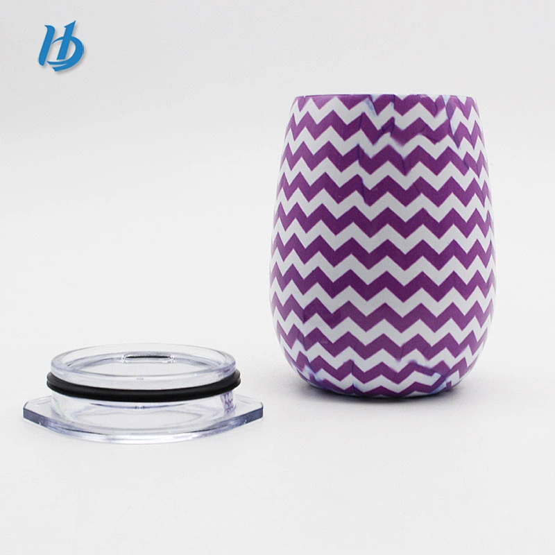 Fashionable stainless steel wine glass,double wall wine glass bottle wholesale