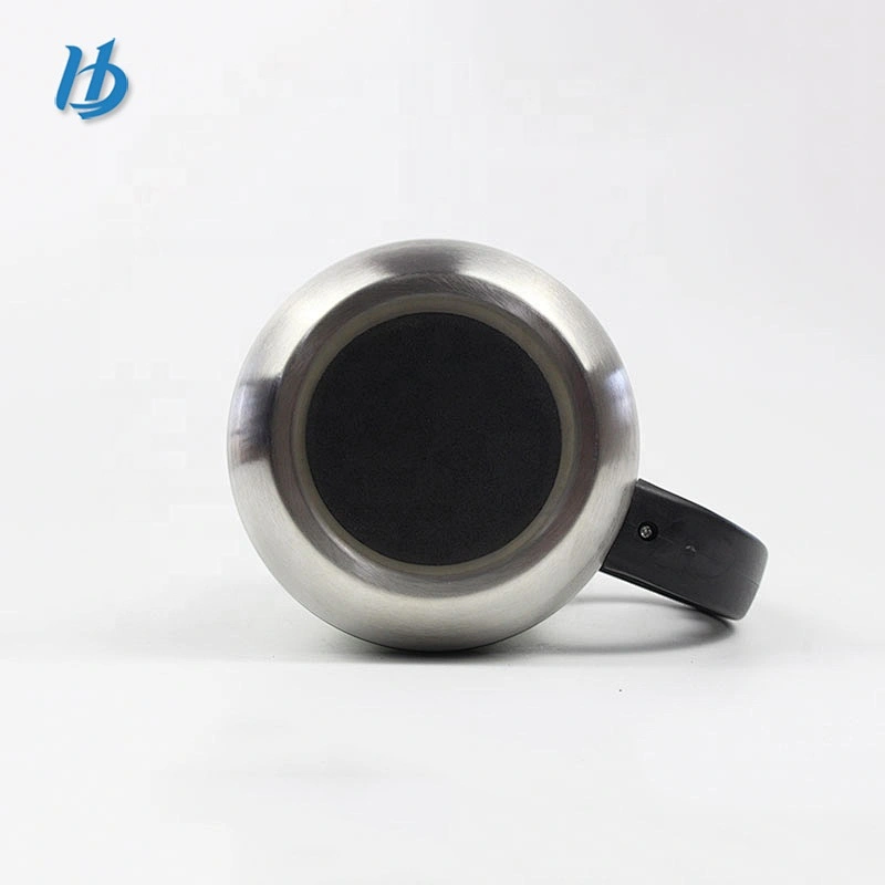 Unique design camping fat coffee pot,painting cute coffee pot with lid and handle