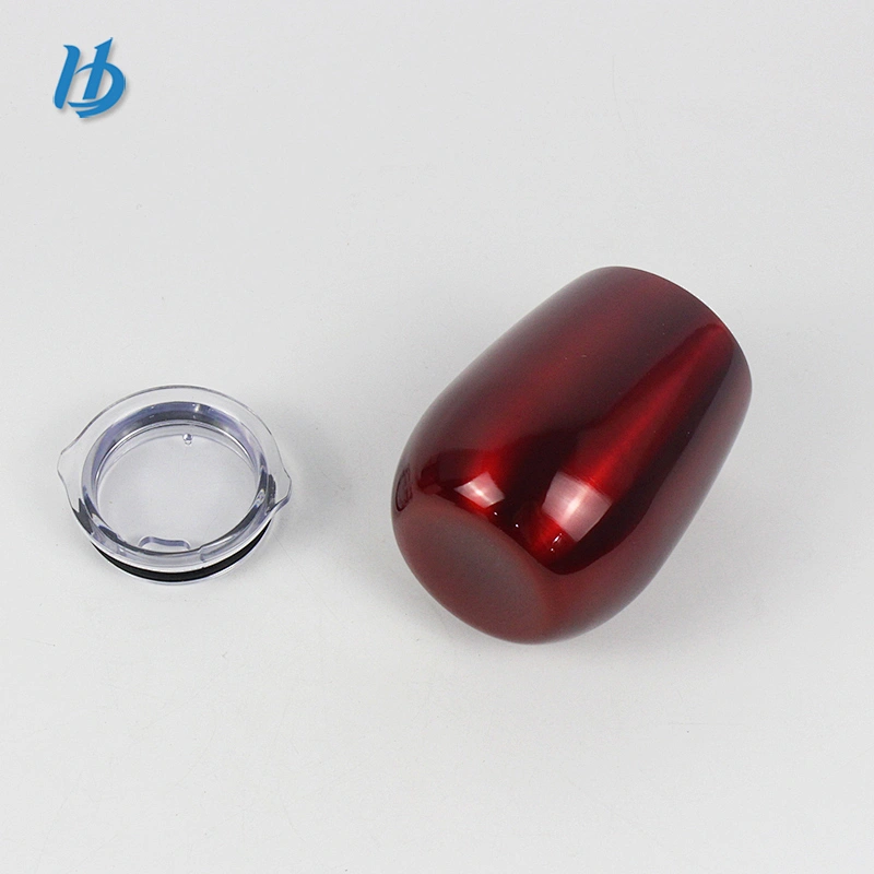 2019 Newest Design 9 OZ 18/8 Double Wall Stainless Steel Wine Glass with beer and wine drinking cup with Customized Wholesale