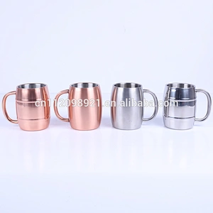 New products best new design bpa free 18/8 stainless steel beer coffee metal camping mug for gift