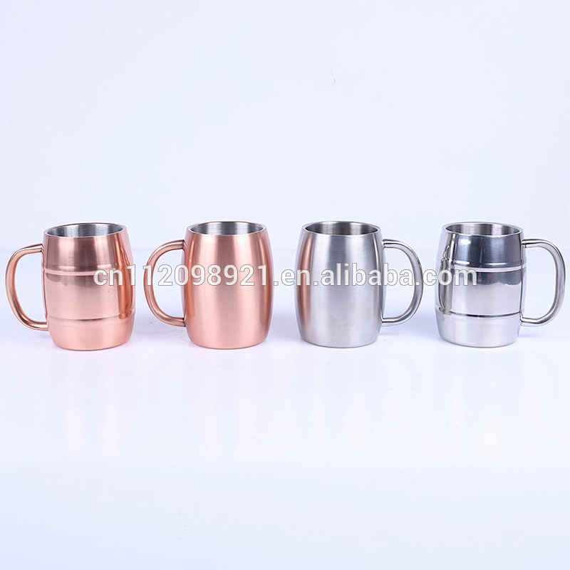 New products best new design bpa free 18/8 stainless steel beer coffee metal camping mug for gift