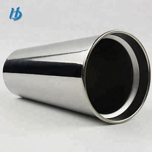 Hibour Popular insulated 16oz silver color roll edge stainless steel beer mug