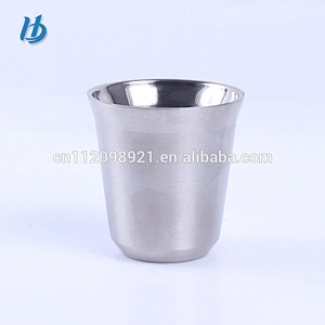 Factory OEM BPA Free 304 Stainless Steel Beer mug 60ml/150ml Mug For Gift Custom