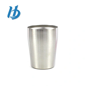 Security brief double wall stainless steel beer mug with custom logo