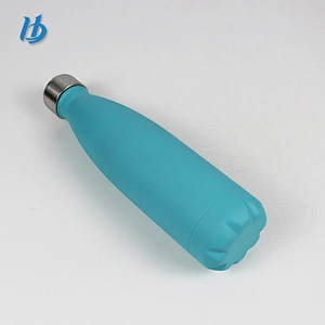 Drinking water bottle ,powder coated or painting on the surface customized logo