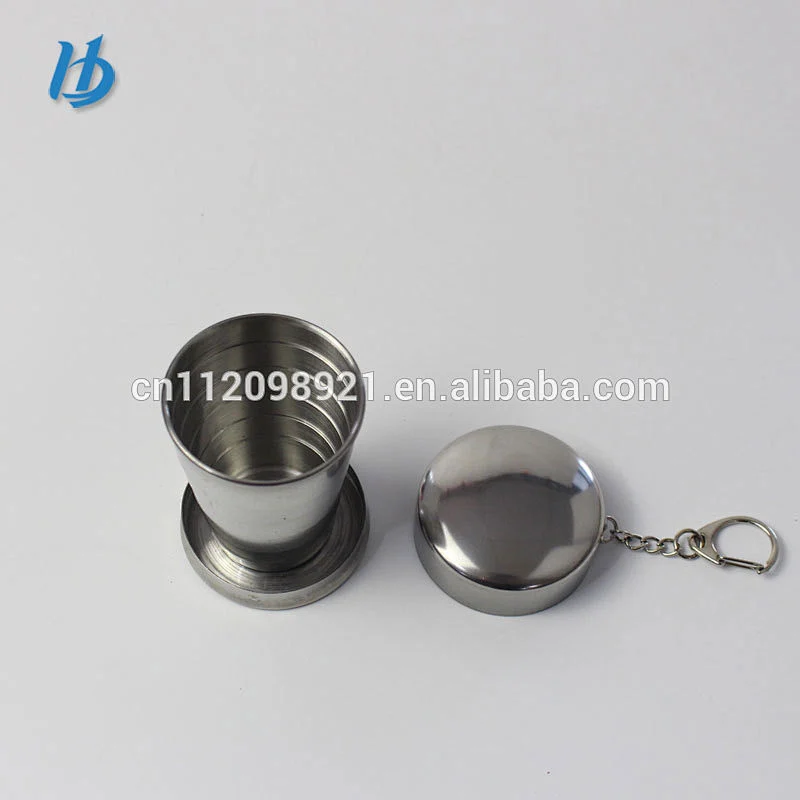 2015 Best Selling Stainless steel Portable Foldable Drink mug/Convenient Telescopic drink cup/Scaling/Flexible Cup/Magic Kettle