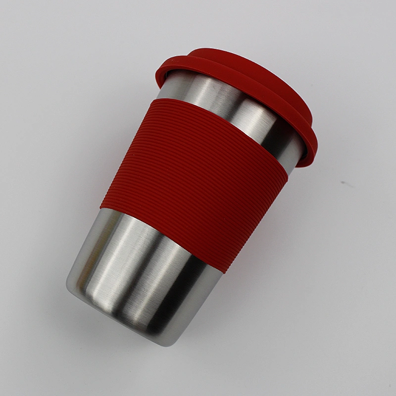 Single wall Top products customized color stainless steel juicer cup tumbler straw cup with straws