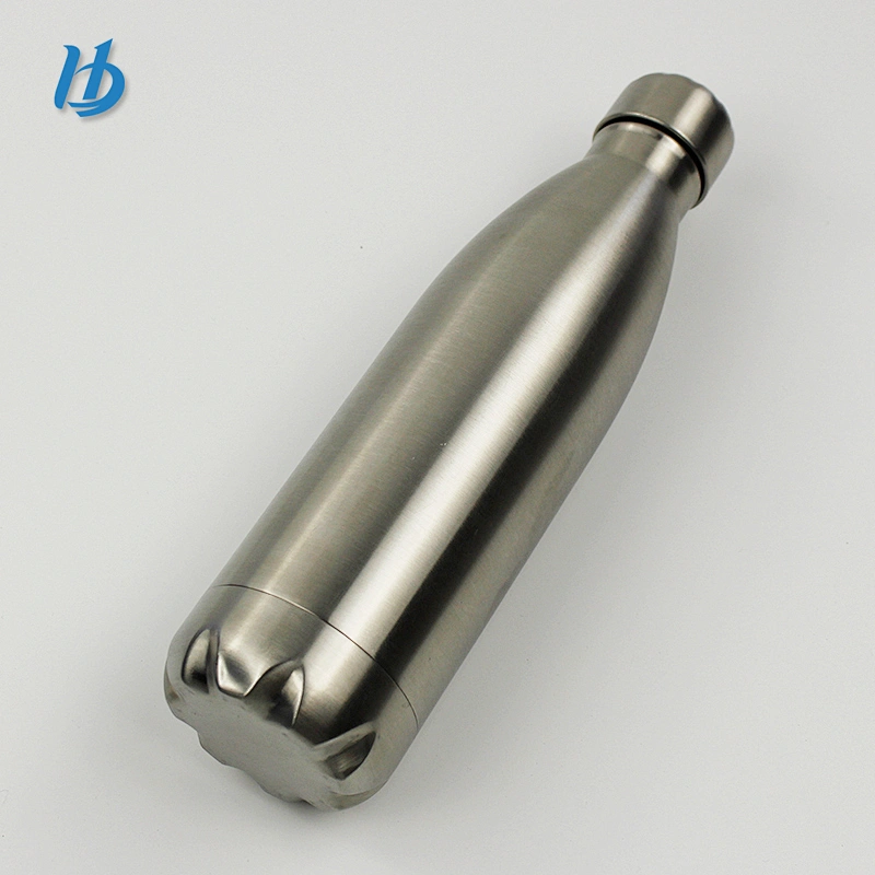 Stainless Steel Double Wall Vacuum Bottle Stemless Cola Bottle Sport Water Bottle Easy to Carry