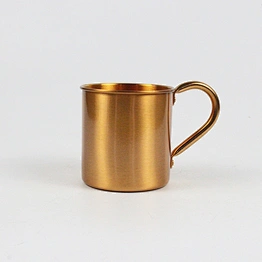 2018 hot sale copper coffee mug,single wall pure copper mug with handle