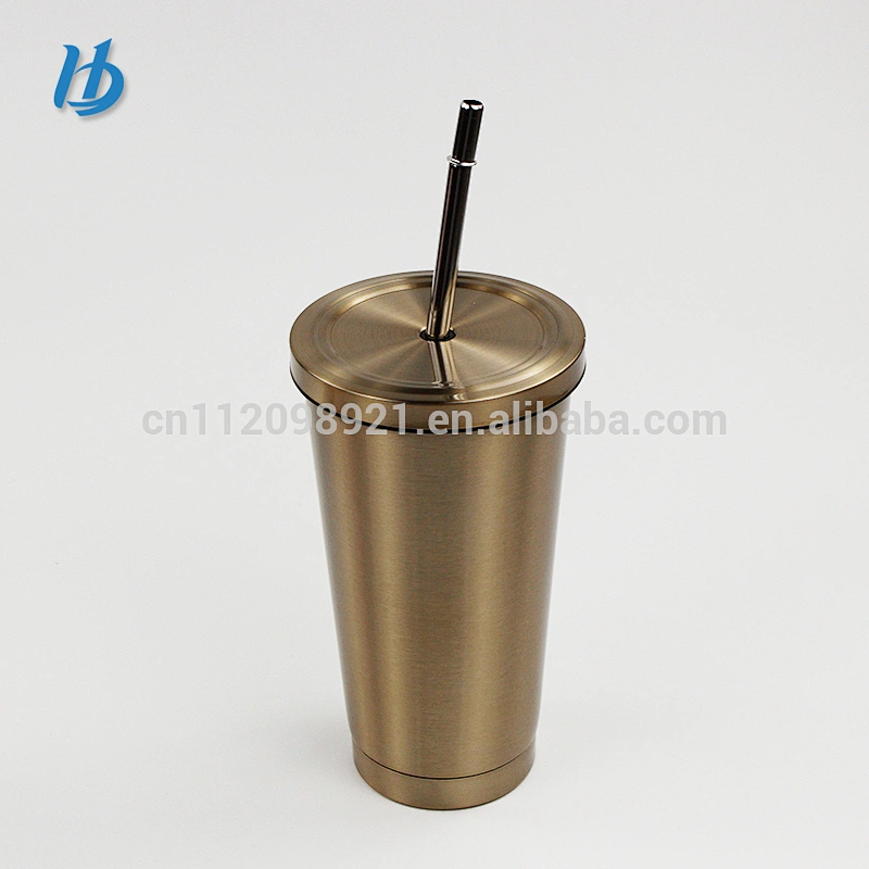 Personalized tumbler cup with lid and straw,colorful straw mug wholesale