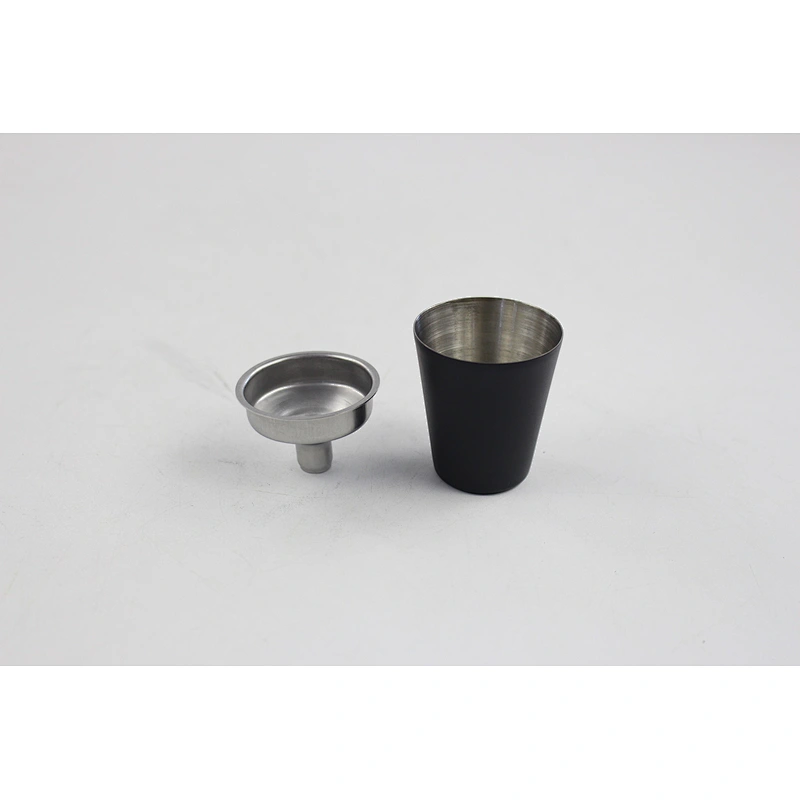Custom Gift Stainless Steel Hip Flask Set