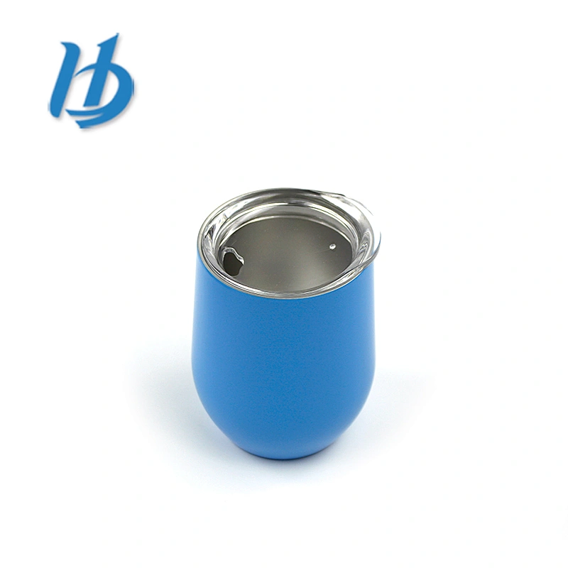 Excellent quality 12 oz 304 stainless steel customized personalized metal wine glass
