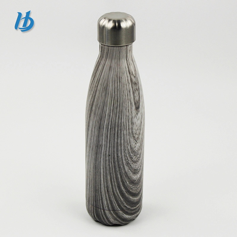 Stainless Steel Double Wall Vacuum Bottle Stemless Cola Bottle Sport Water Bottle Easy to Carry