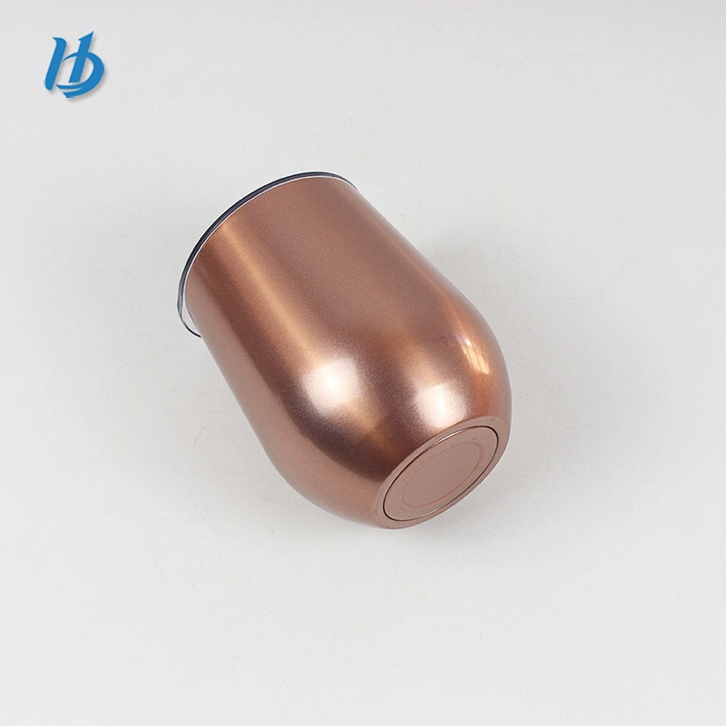 Promotional travel mug,vacuum insulated mug copper plated cups