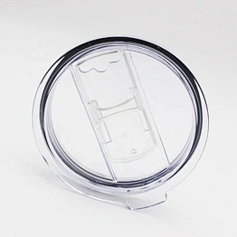 Unique plastic lid,mug lid as material for 30oz or 20oz tumbler easy to open