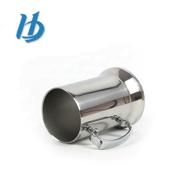 450ml high quality double wall stainless steel beer mug tankard for summer drinking metal modern mugs