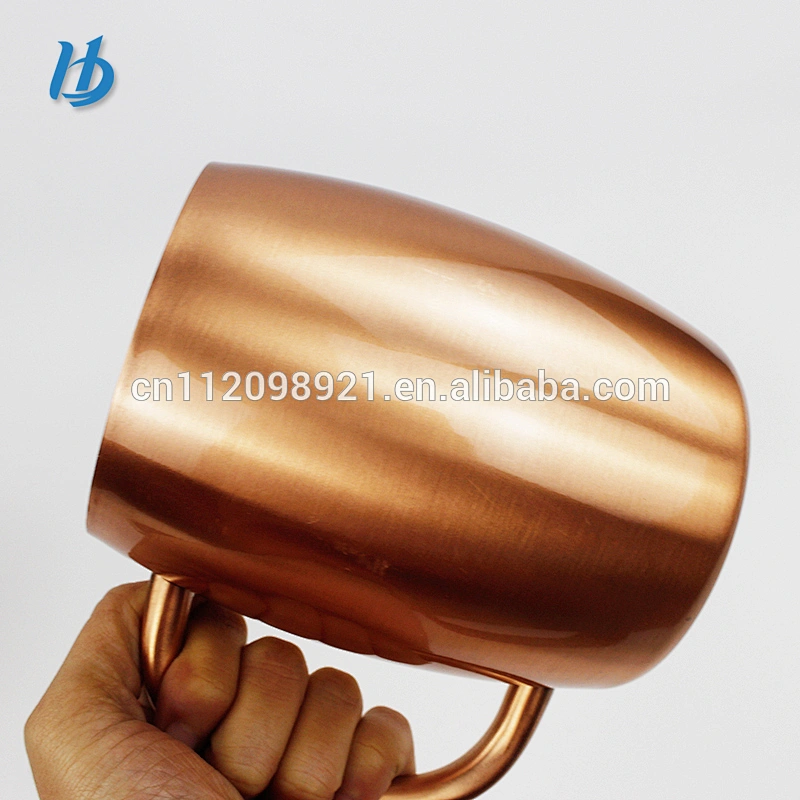 Factory OEM new design bpa free 18/8 stainless steel beer copper stainless lined copper mugs
