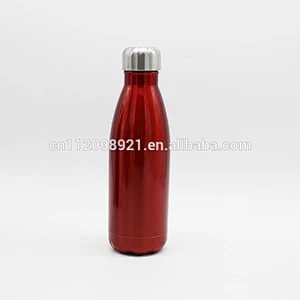 modern design 500ml vacuum flask stainless steel double wall cola bottle sport water bottle with cheapest price