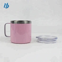 Creative coffee mug custom,camping painting mug with lid and handle