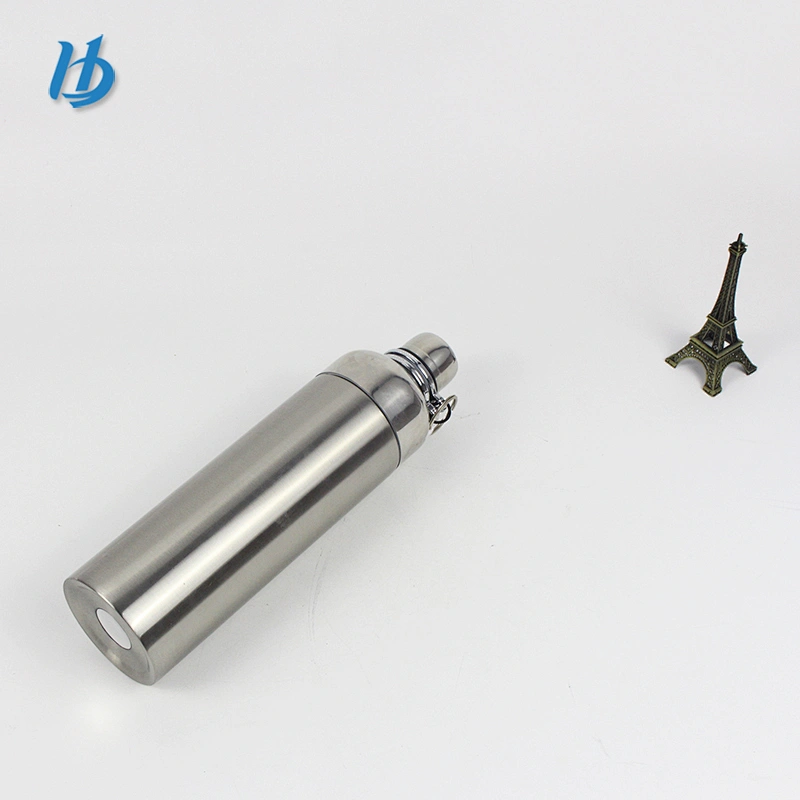Manufacture double wall stainless steel insulated flask water thermos bottle vacuum flask with handle