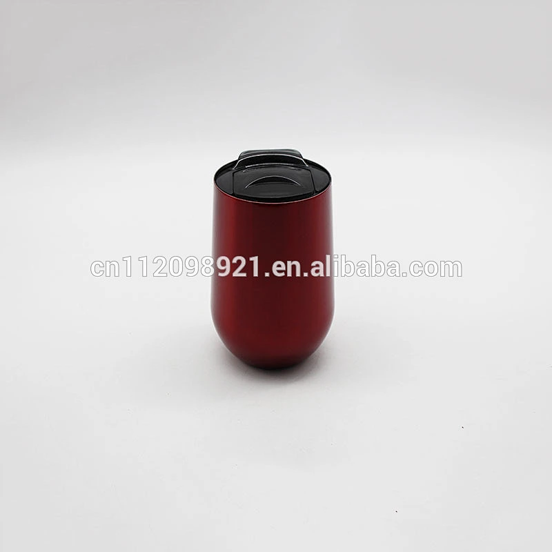 high quality drinking glasses stainless steel single wall coffee mug wine glasses vacuunm tumbler with lid