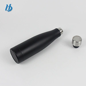 New design stainless steel cola shaped bottle,water bottle without handle