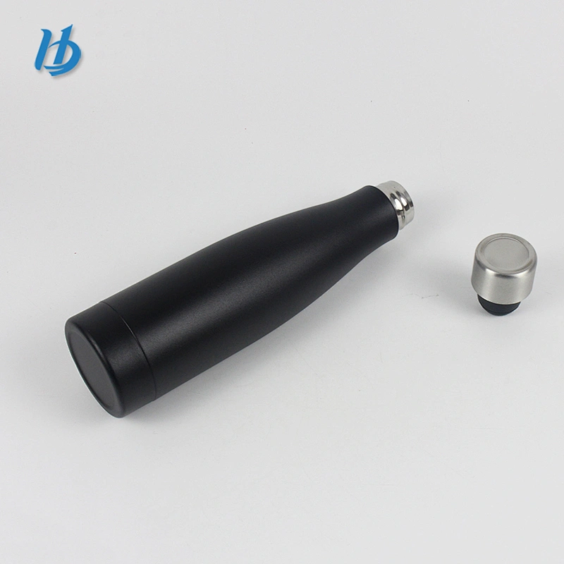 New design stainless steel cola shaped bottle,water bottle without handle