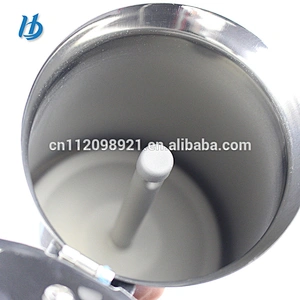 China manufacture OEM stainless steel, aluminum coffee maker with customized box
