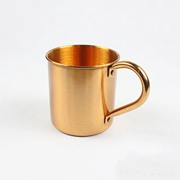 bulk buy from China 16oz coffee mug made of 100% pure copper with long handle for easy carrier