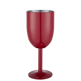 Fashionable simple colored wine glasses goblet,metal stainless steel cup champagne mug