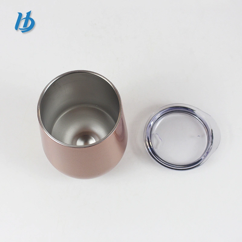 Promotional travel mug,vacuum insulated mug copper plated cups