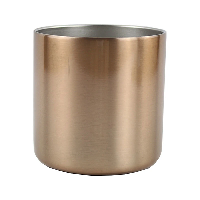 New Insulated Stainless Steel Coffee Mug Color Spray Painted Frilled Mug With Handle Outdoor Portable Mug