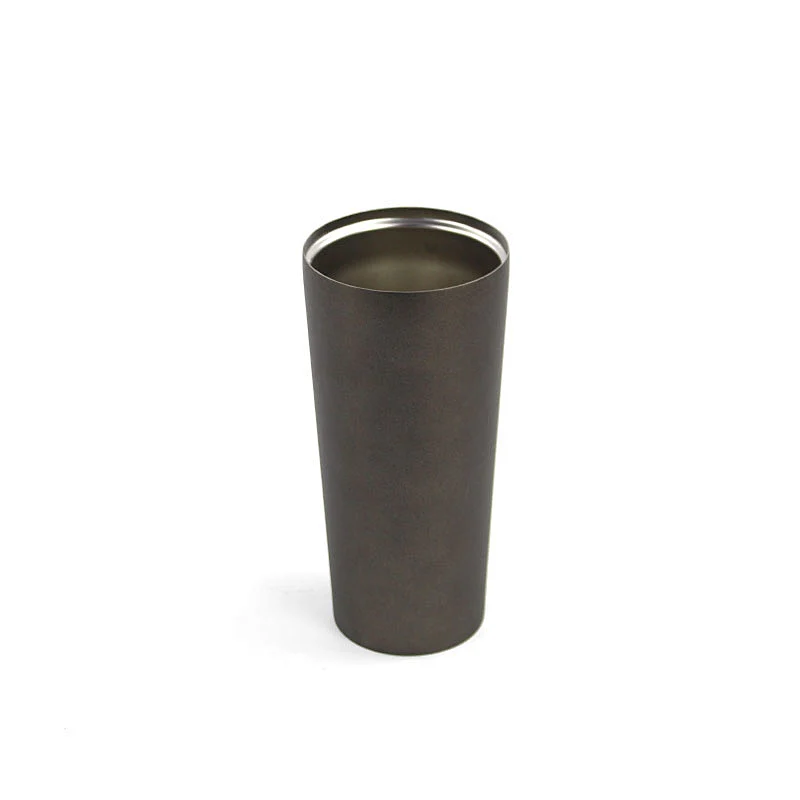 hot selling wholesale stainless steel double wall beer cups reusable metal smart cup for home
