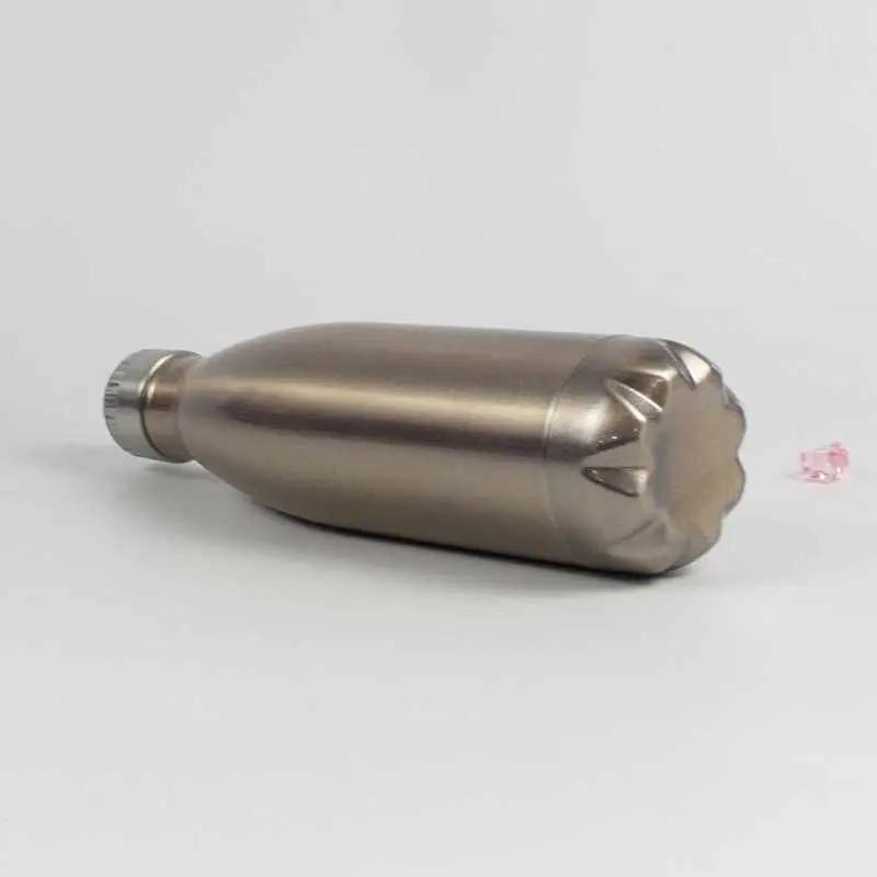 2019 hot selling wholesale factory price stainless steel double wall water bottle double wall drinking water bottle