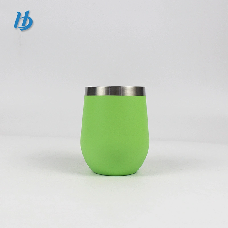 12 oz stainless steel wine tumbler powder coated stainless steel tumbler wholesale