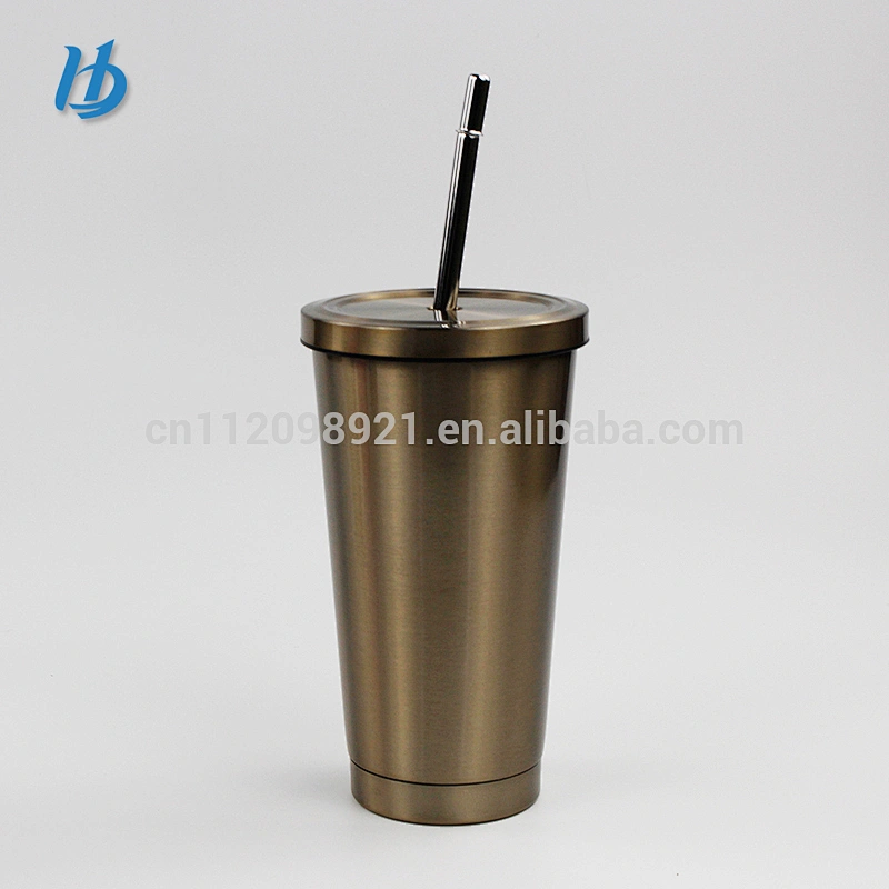 Professional design stainless steel cup ,tumbler cup with lid and straw