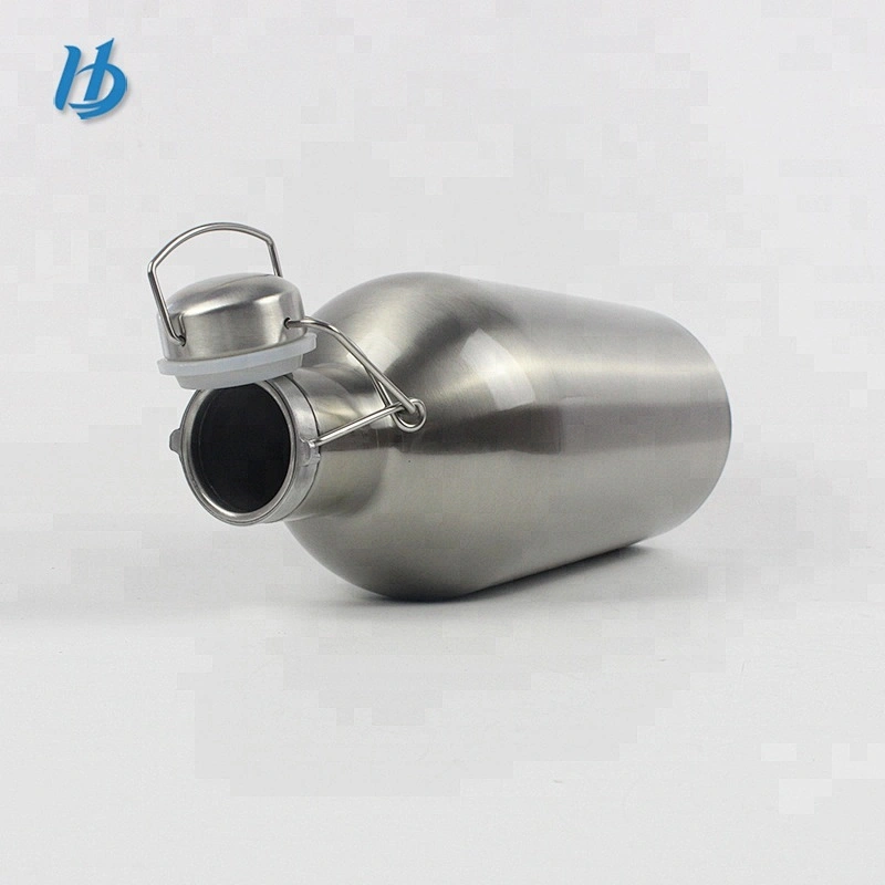 Stainless Steel Beer Growler Bottle Stainless Steel Home Brewing Making Best Brew New 64oz Gift Beer Bottle Thermos