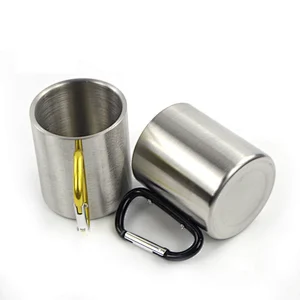 2018 selling small cup wholesale double wall stainless steel beer mug with handle insulated coffee mugs