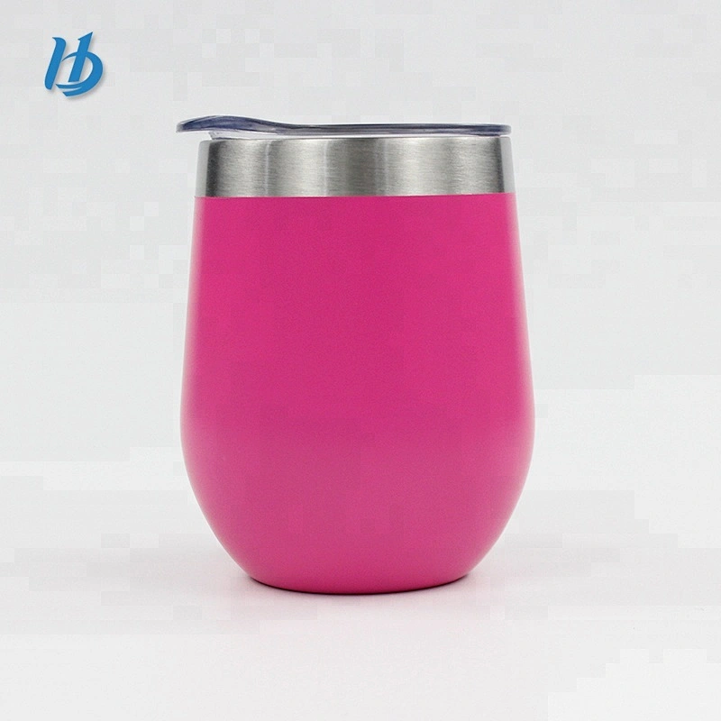 Private label stainless steel tumbler 12OZ double wall mug with lid wholesale steel insulated tumbler