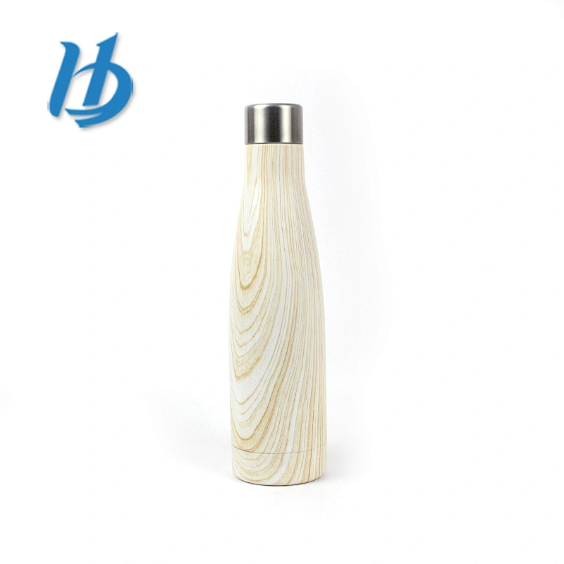Economic stylish stainless steel sports bottle with pattern coke bottle stainless steel spray bottles