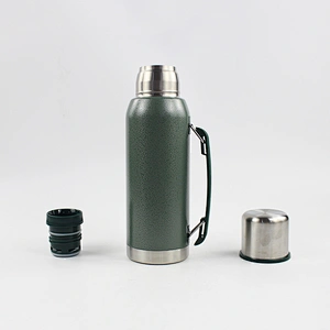 High quality cute water bottle,foldable 1L water bottle vacuum insulated  stainless steel bottle