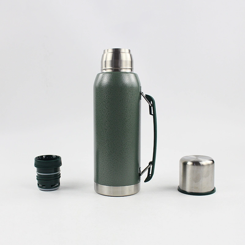 High quality cute water bottle,foldable 1L water bottle vacuum insulated  stainless steel bottle